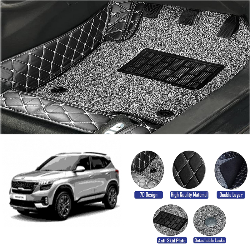 7d-car-floor-mats-black-color-kia-sonet